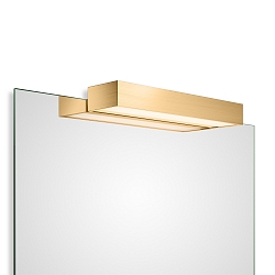 LED Mirror luminaire BOX 1-40 N LED, 20,6W, 3000K, 3100lm, IP44, gold matt 24 carat