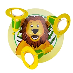 Rondell L�WE TIERWELT, 3x E14, green/yellow