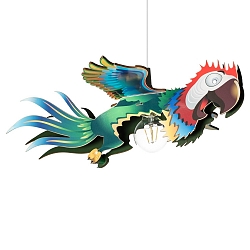 Pendant luminaire PAPAGEI TIERWELT, E27, multicolor