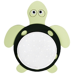 ceiling luminaire TURTY STARLIGHT, green dimmable