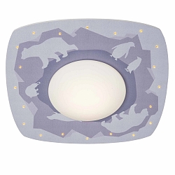 LED Ceiling luminaire SCANDI �ANTARKTIS� LED board + 20 LED, 11W, 3000K, purple