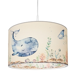 hanging luminaire MEERRESTIERE E27, multicolour