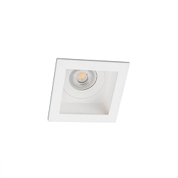 recessed luminaire MOIST GU10 IP44, white matt
