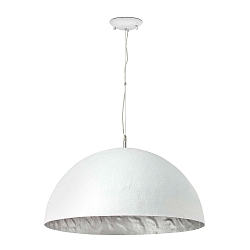pendant luminaire MAGMA E27 IP20, grey, white matt 