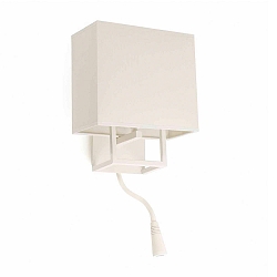 wall luminaire VESPER E14 IP20, white matt 