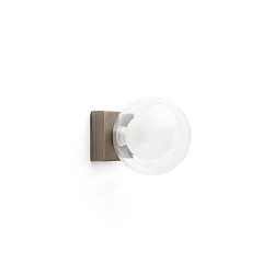 wall luminaire PERLA G9 IP44, bronze 