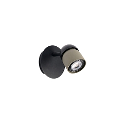 wall luminaire COCO GU10 IP20, black matt 