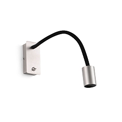 wall luminaire LESER LED IP20, nickel matt 