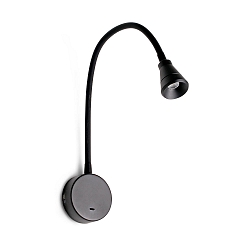 wall luminaire BEL LED IP20, black matt 