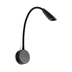 wall luminaire BOKEN LED IP20, black matt 