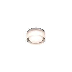 ceiling recessed luminaire EBBA LED IP44, nickel satined 