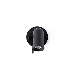 wall luminaire ORLEANS GU10 IP20, black matt 