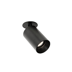 ceiling recessed luminaire STAN swivelling, rotatable GU10 IP20, black matt 