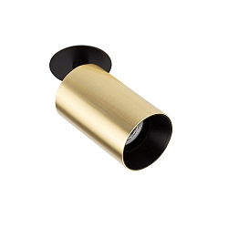 spot STAN GU10 IP20, gold, satined 