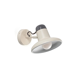 wall luminaire SNAP E27 IP20, creme, white 