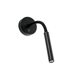 wall luminaire KALE LED IP20, black matt 