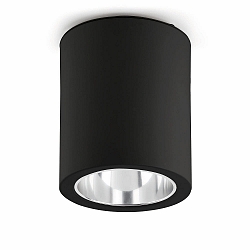 surface luminaire POTE E27 IP20, black matt 