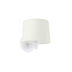 wall luminaire CONGA E27 IP20, white matt 
