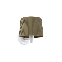wall luminaire SAMBA E27 IP20, green, white 