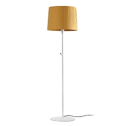 floor lamp SAMBA E27 IP20, yellow, white matt 