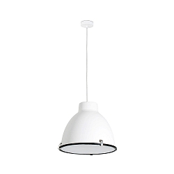 pendant luminaire CHARLOTTE E27 IP20, white matt 