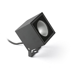 outdoor wall luminaire OKO LED IP65, dark grey 