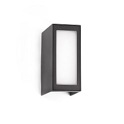 outdoor wall luminaire LOG LED IP54, dark grey 