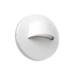 outdoor wall luminaire BROW LED IP44, white matt 