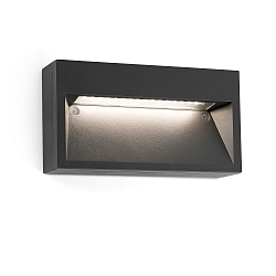 outdoor wall luminaire PATH LED IP44, dark grey 