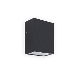outdoor wall luminaire CANON LED IP44, dark grey 