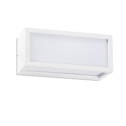 outdoor wall luminaire TEJO E27 IP54, white matt 