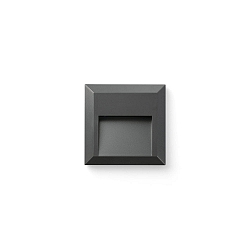 outdoor wall luminaire GRANT LED IP65, dark grey 