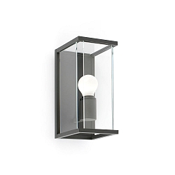 wall luminaire NALA E27 IP54, dark grey 