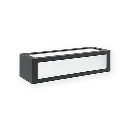 wall luminaire NATRON E27 IP54, dark grey 