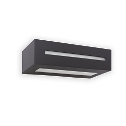 wall luminaire WEST E27 IP54, dark grey 
