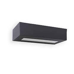 wall luminaire WEST E27 IP54, dark grey 