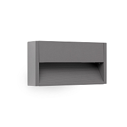 outdoor wall luminaire GRADA LED IP54, dark grey 