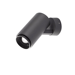 outdoor wall luminaire PLOM LED IP64, dark grey 