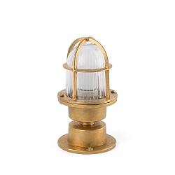 wall and ceiling luminaire MAUREN E27 IP44, brass 