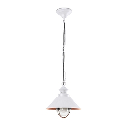 outdoor pendant luminaire N�UTICA E27 IP33, white matt 