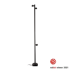 floor lamp BROT 1800 LED IP65, black 