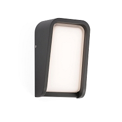 outdoor wall luminaire MASK LED IP65, dark grey 