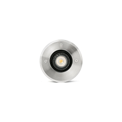 floor recessed luminaire TECNO GU10 IP67, satined 