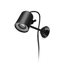 outdoor wall luminaire FLOW GU10 IP65, black matt 