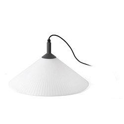 pendant luminaire SAIGON OUT E27 IP44, dark grey 