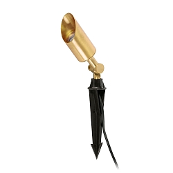 gorund spike luminaire ANDY GU10 IP65, gold, satined 