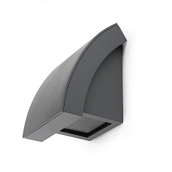 wall luminaire PROA GU10 IP44, dark grey 