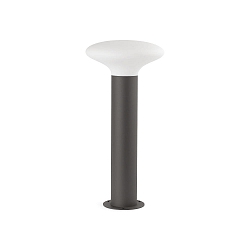 bollard lamp BULB'S E27 IP44, dark grey 