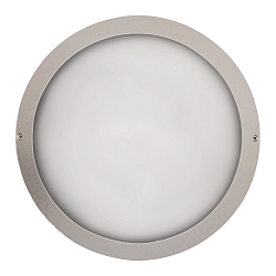 outdoor wall luminaire IP65, silver 