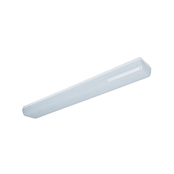 LED Damp-proof luminaire for wall / ceiling, 58W, 4000K, 7300lm, IP54, DALI dimmable, white